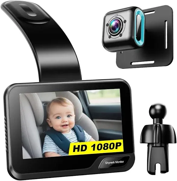 Shynerk 4.3'' HD Night Vision Function Wide View Baby Car Camera Monitor