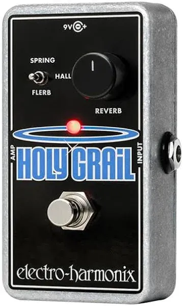 Electro-Harmon<wbr/>ix - Holy Grail Nano - Reverb EHX Guitar Effects Pedal - NEW