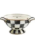 MacKenzie-Childs Courtly Check Enamel Colander - Large