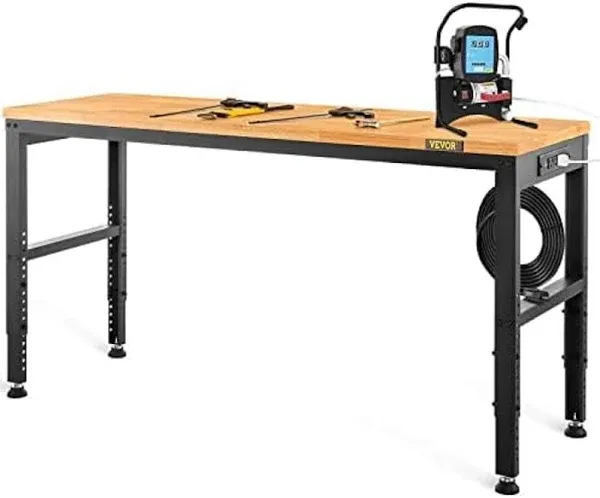 VEVOR Workbenches 11-Level Adjustable