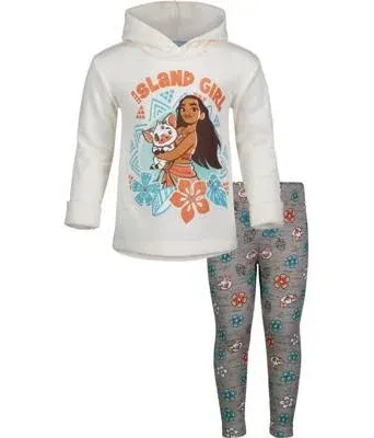 Kid Disney Moana Pullover Hoodie and Leggings Outfit Set Infant to