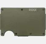 The Ridge Wallet - Aluminum: Money Clip - Matte Olive