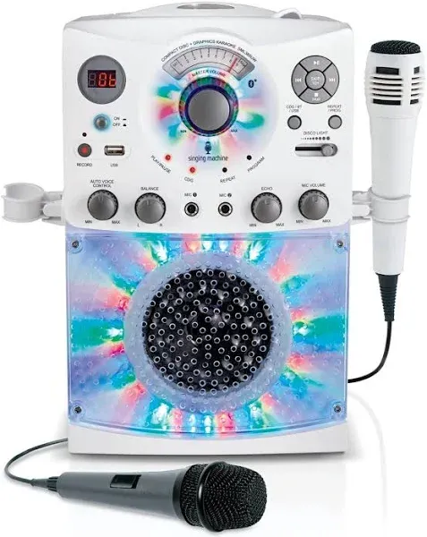 Singing Machine Bluetooth & CD+G Karaoke System