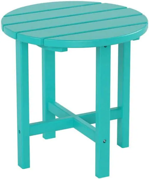 WestinTrends Malibu 14 Square Outdoor Adirondack Side Table