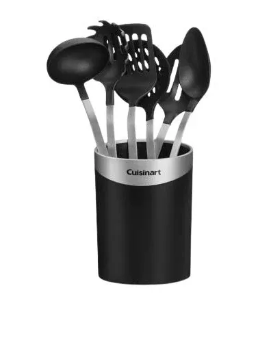 Cuisinart 7-Piece Barrel Handle Tool Set with Crock