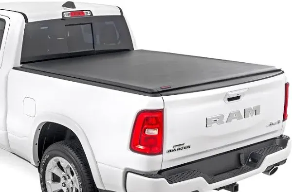 Soft Roll Up Bed Cover | 5&apos;7&quot; Bed | No Rambox | Ram 1500 (19-25)/1500 TRX (21-24) 