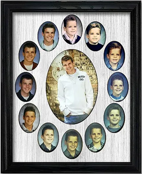 Northland Frames and Gifts School Years Picture Frame Black Frame and White Insert, School Days Frame