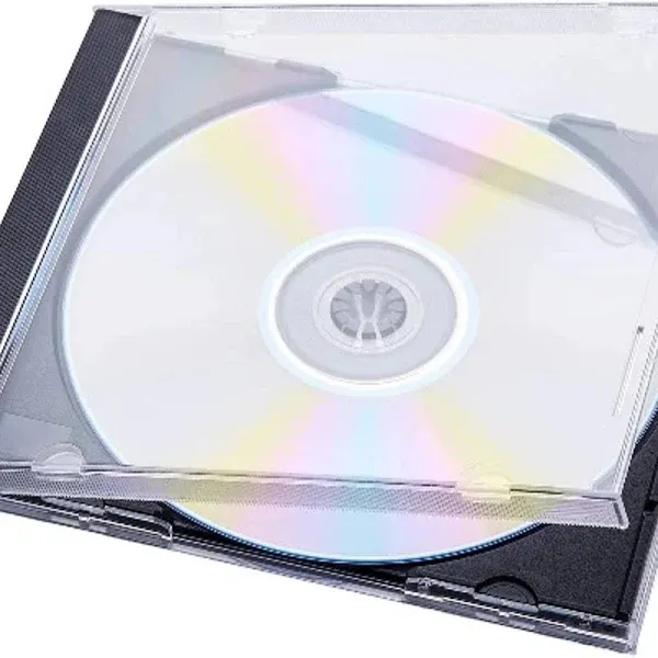 Maxtek 10.4 mm Standard Single Clear CD Jewel Case with Assembled