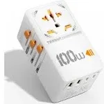 TESSAN 35W Universal Travel Adapter with USB Charging