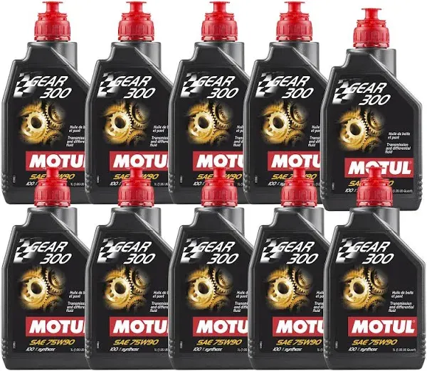 Motul 1L Transmission GEAR 300 Gear Oil 75W90 - Universal