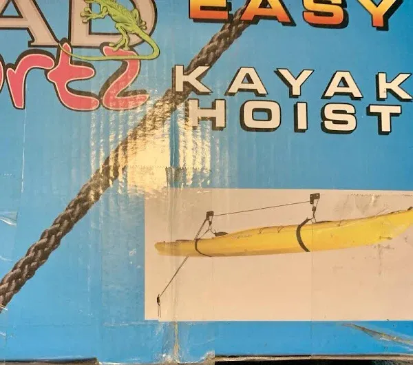 Kayak Hoist Lift Garage Storage Canoe Hoists 125 lb Capacity * New*