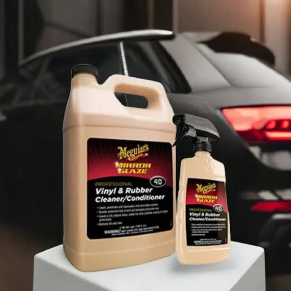 Meguiar's M40 Mirror Glaze Vinyl & Rubber Cleaner & Conditioner - 16 oz.