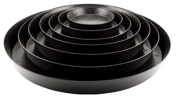 Gro Pro Heavy Duty Black Saucer