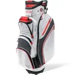 Bag Boy Chiller Cart Bag 9030414 - White/Charcoal/Red