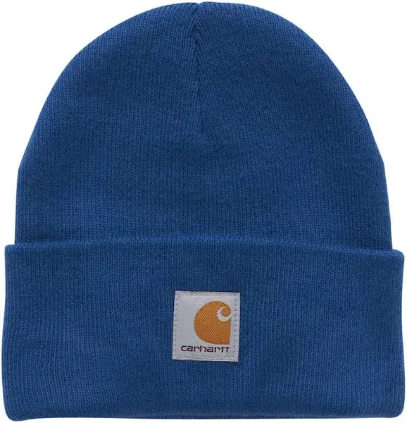 Carhartt Kid's CB9000 Knit Beanie - Toddler One Size Fits All - Deep Lagoon, 2-4T