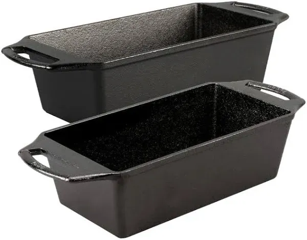 Cast Iron 2 Piece Loaf Pan Set