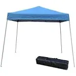 Impact Canopy 10' x 10' Instant Slant-Leg Canopy Tent, Royal Blue