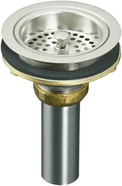 Kohler Duostrainer Sink Drain and Strainer with Tailpiece