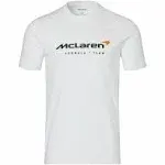 McLaren F1 Men's Core Essentials Logo T-Shirt (White, XL)