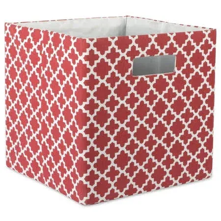 DII 13" Polyester Lattice Storage Cube