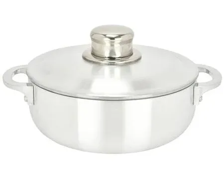 Chef PRO Commercial Grade Aluminum Caldero Stock Pot, 1.9 Quarts