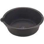 Homestead Shop Craft Plastic 6 qt. Round Oil Drain & Recovery Pan