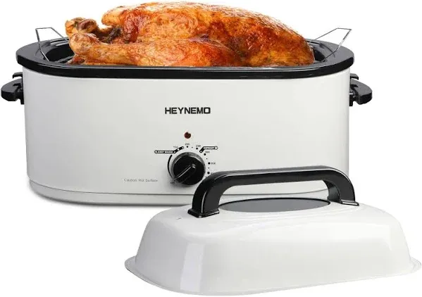 ZOKSUN 26 Quart Electric Turkey Roaster