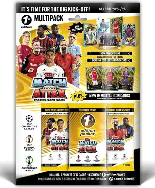 UCL Match Attax 2024/25 1st Edition Multipack