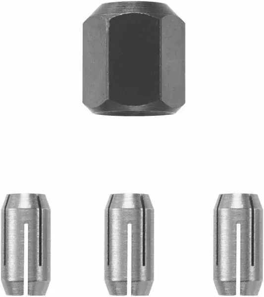 Rotozip CN1 Replacement Collet and Nut Kit