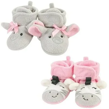 Hudson Baby Unisex-Child Cozy Fleece Booties