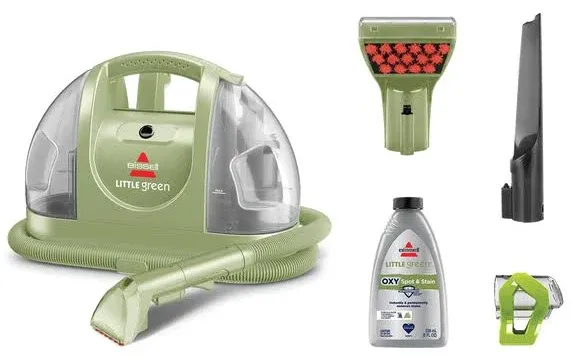 BISSELL Little Green Multi-Purpose Portable Carpet and Upholstery Cleaner Car...