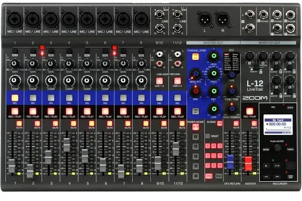 Zoom LiveTrak L-12 Digital Mixer/Recorder