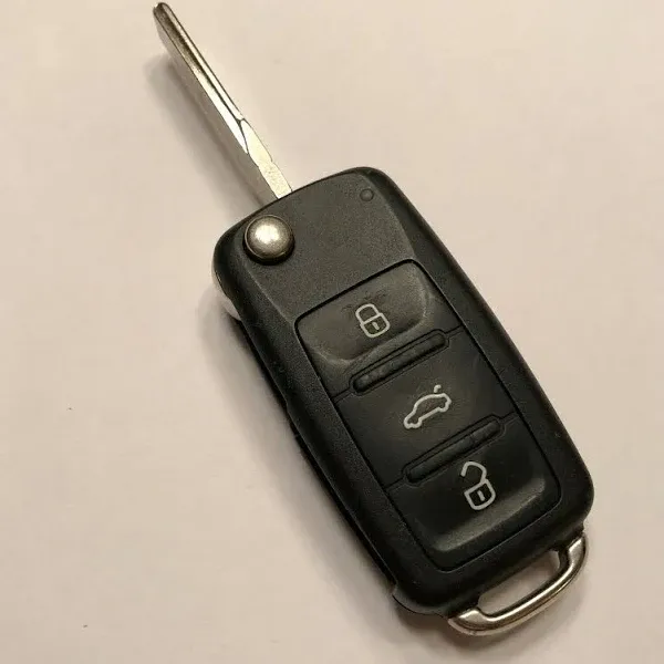 FACTORY OEM VOLKSWAGEN FLIP KEY REMOTE FCC: NBG010180T 5K0837202AE 4-BTN FAIR