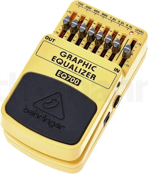  EQ700 7-Band Ultimate Graphic Equalizer Pedal Single GRAPHIC EQUALIZER EQ700