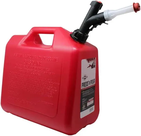 Sunbelt Products 5 Gallon Press N Pour Gas Can - B1GB351