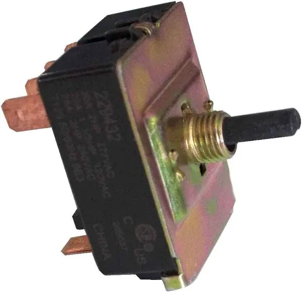 Miller Rotary 4 Pos 25A 240VAC Switch