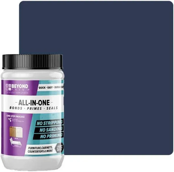 Beyond Paint 1-Qt. Navy Multi-Surface All-in-One Interior/Exterior Refinishing Paint