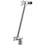 Hammerhead Showers All Metal 12 inch Long Adjustable Shower Arm — feat. Shark Teeth, The Strongest Locking Joints of Any Shower Head Extension Arm