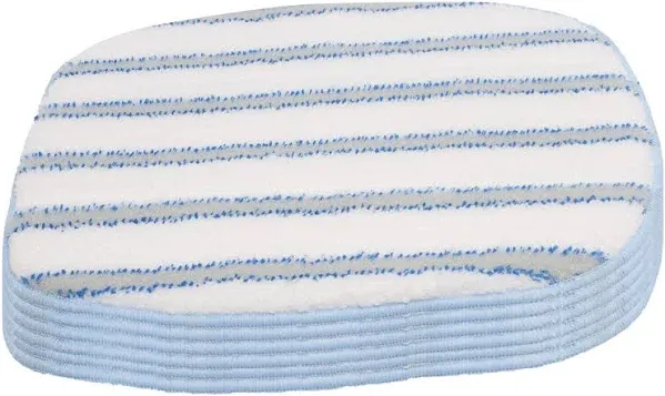 LTWHOME Microfiber Scrubbing Mop Pads for McCulloch Mc1375, MC1385 Steam 