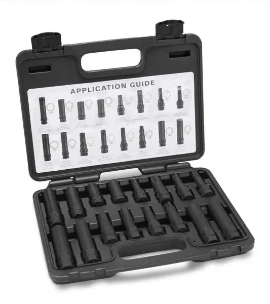 Steelman Pro 78537 16-Piece Locking Lug Nut Master Key Set