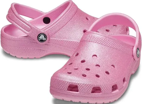 Girls' Crocs Toddler Classic Glitter 2 Clogs