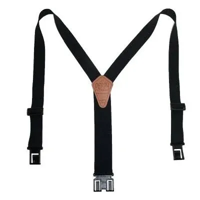 New Perry Suspenders Men&#039;s Elastic 1.5 Inch Wide Hook End Suspenders