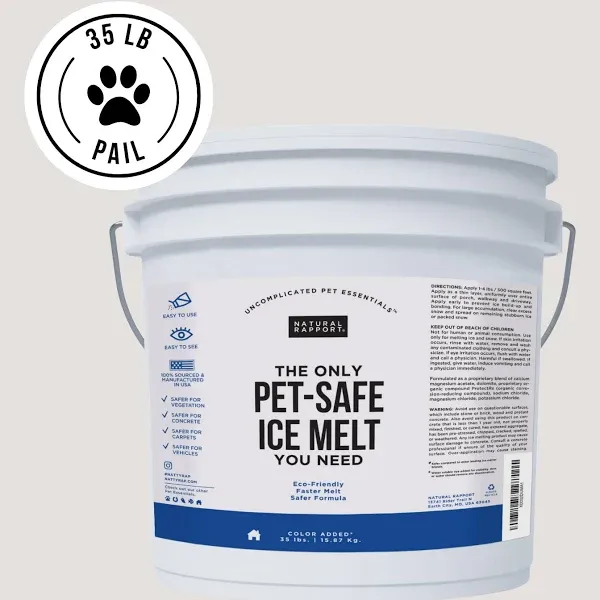 Natural Rapport The Only Pet-Safe Ice Melt You Need