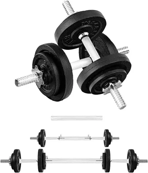 Yes4All Dumbbell Adjustable - 50lbs + Connector