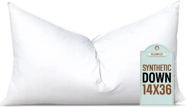 Pillowflex Synthetic Down Pillow Insert