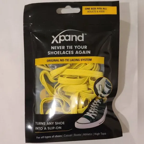 Xpand No Tie Elastic Shoelaces