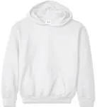 Gildan Youth Hooded Sweatshirt, Style G18500B Sweatshirt White : Small