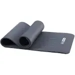 HolaHatha 72 x 24" High Density 0.5" Thick Non Slip Home Workout Yoga Mat