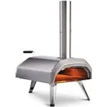 NEW Ooni Karu 12 Portable Pizza Oven Wood &amp; Charcoal Fired Silver