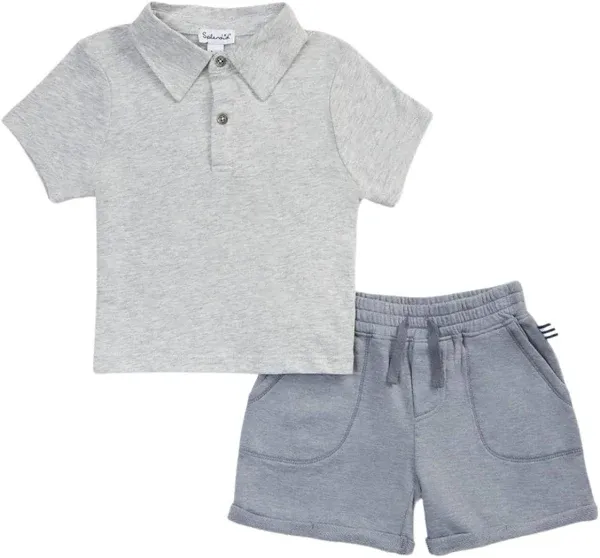 Splendid Toddler Boy Polo Shorts Set